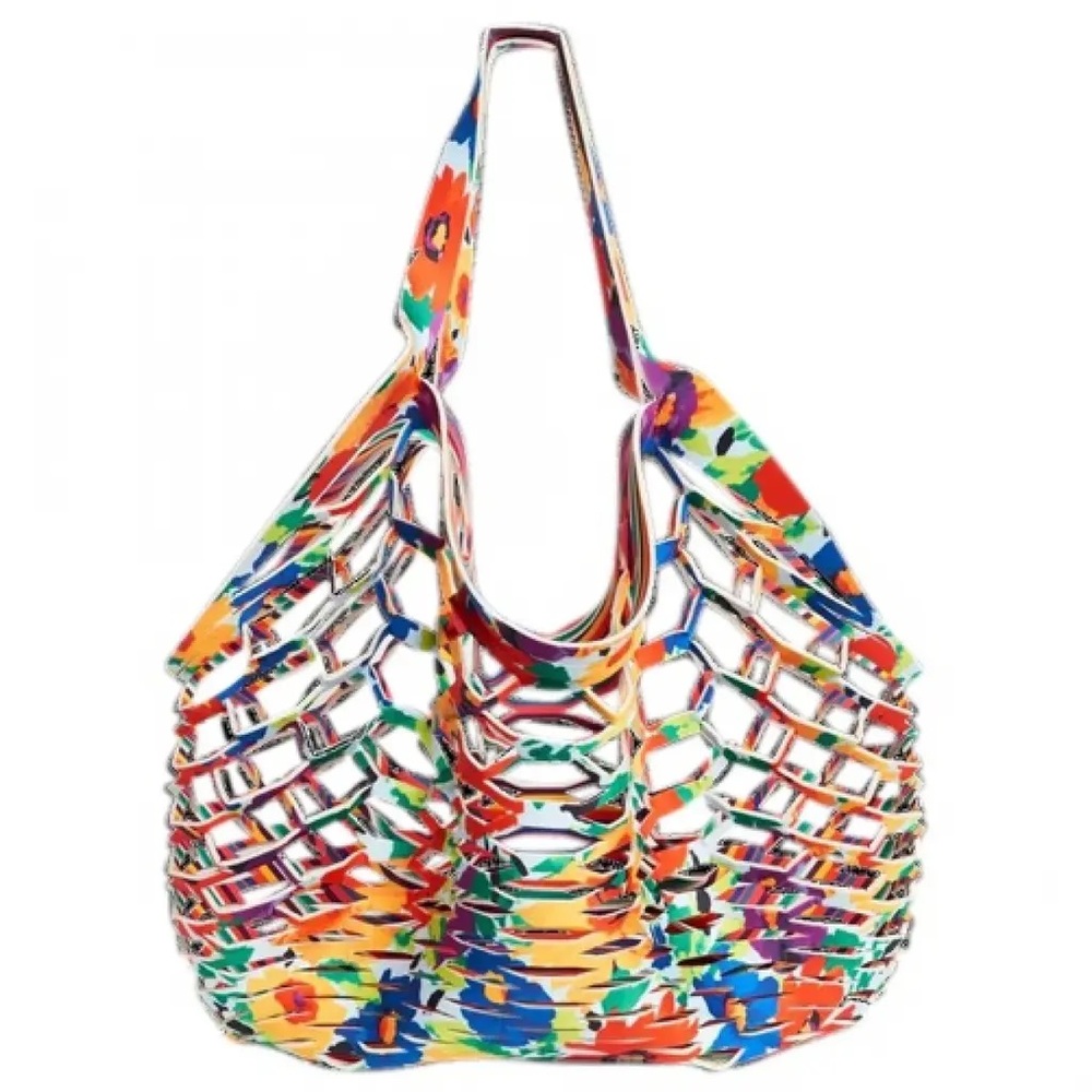 Frances Valentine Multicolor Floral Tote